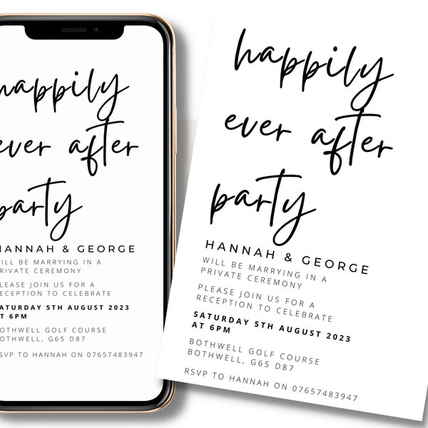 Wedding Invite Etsy UK