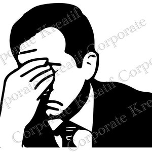 Michael Scott Facepalm SVG | The Office | svg - png - dxf - jpg - eps Bundle | Cricut Design | Instant Download