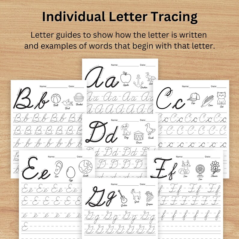 Cursive Practice Worksheets | Cursive Writing Sheets | Cursive ...