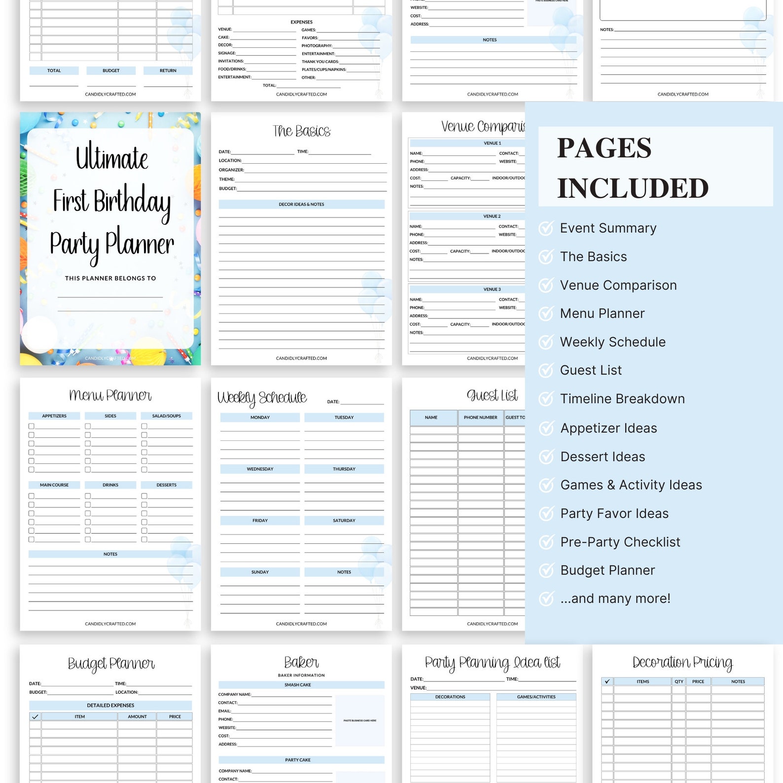 Ultimate First Birthday Party Planner | Event Organizer | Party Planner ...