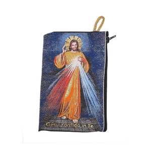 Rosary pocket, coin purse, fabric