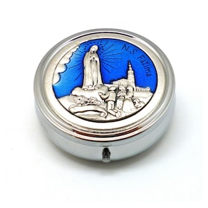 Our Lady of Fatima rosary box 6 cm