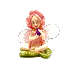 Stock 12 pezzi fatina Rosa cm 6.
