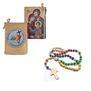 Rosary holder and Jubilee 2025 rosary
