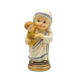 Statue &quot;Baby&quot; Saint Teresa of Calcutta 9 cm