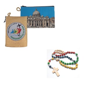 Rosary holder and Jubilee 2025 rosary