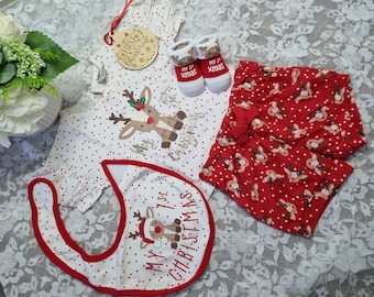 Reindeer My 1st Christmas Gift Box Set