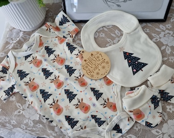 Reindeer Christmas Clothing Gift Set