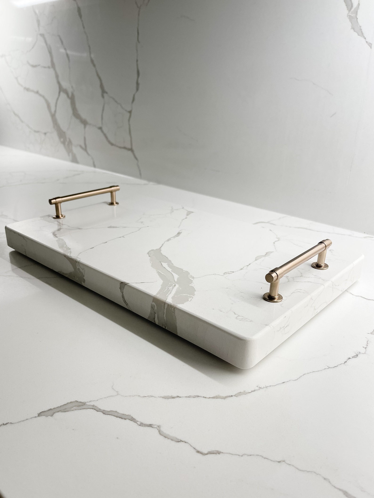 Quartz Marble Charcuterie Board cheese Board Calacatta Etsy