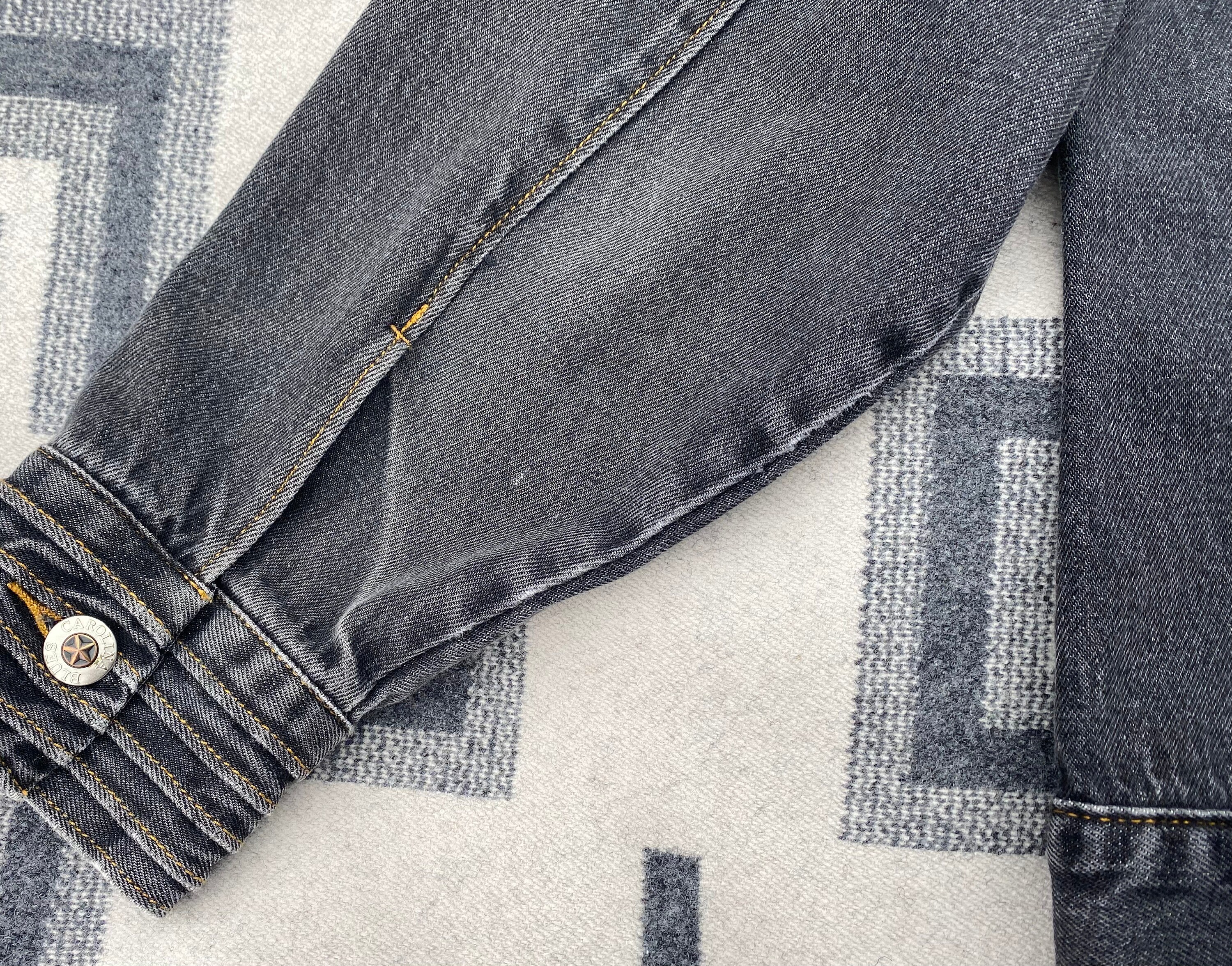 Upcycled Pendleton® Wool Denim Jacket: Western Aztec Style - Etsy