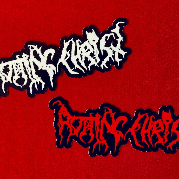 Rotting Christ Sticker | Heavy Metal Sticker | Die Cut Glossy Vinyl Decal | Black Metal Sticker