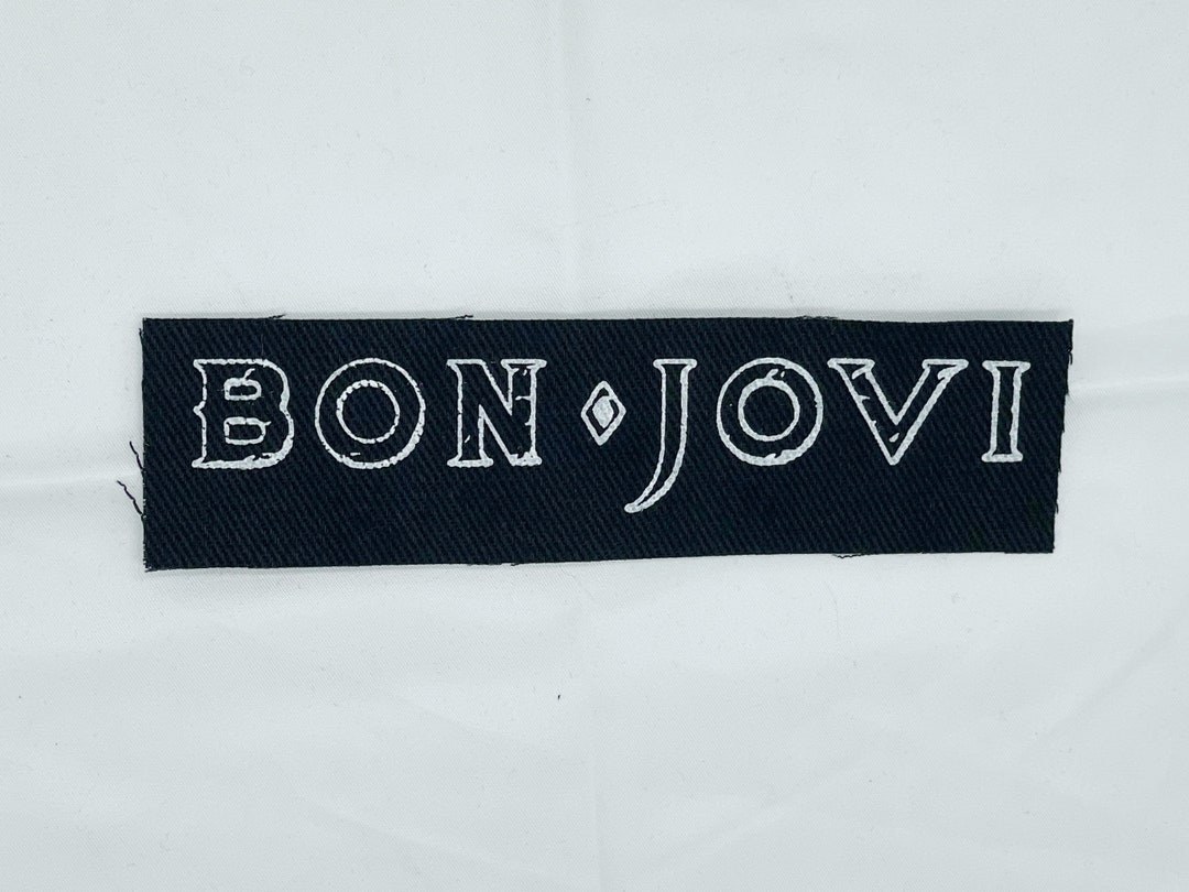 Bon Jovi Patch Etsy