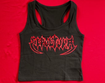 Eternal Shadow Crop Tank