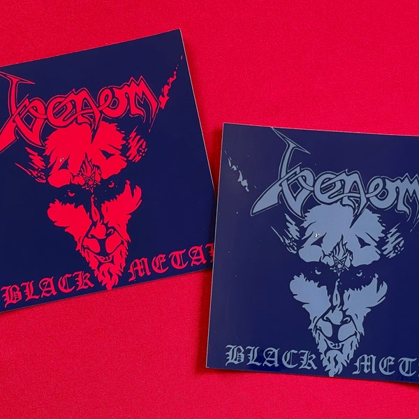 Venom Black Metal Sticker | Heavy Metal Sticker | Vinyl Sticker | Die Cut Glossy Vinyl Decal