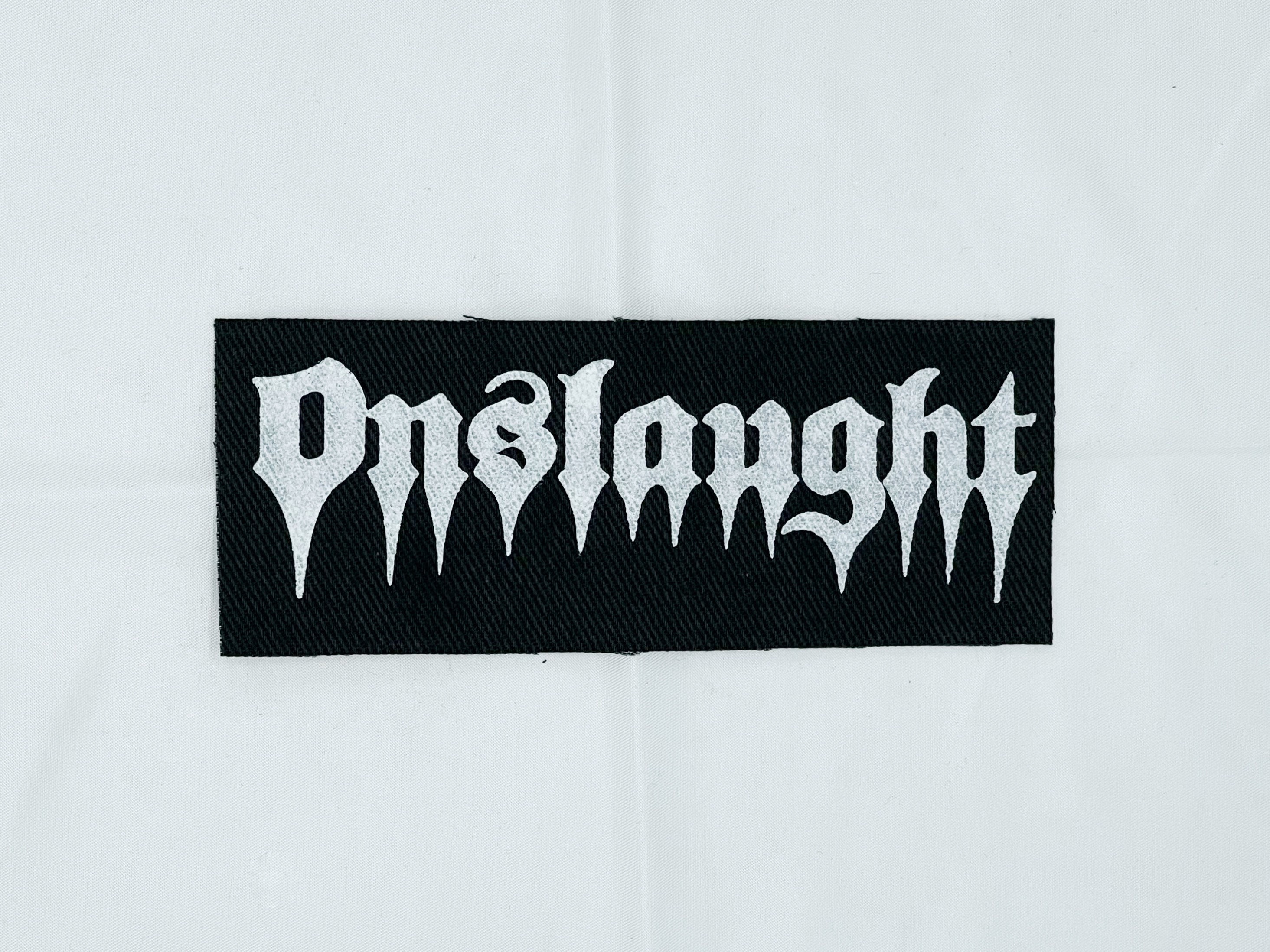 XLG Onslaught The Force 30th Anniversary Back Patch Thrash Metal Sew On  Applique