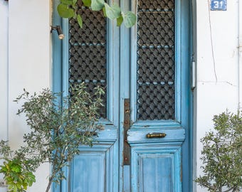 Handmade Ceramic Door Sculpture: Greek Architecture Gift - Etsy