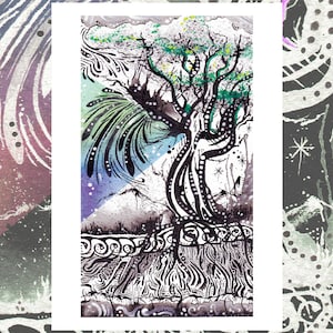 Over Yonder (Psychedelic Painting)