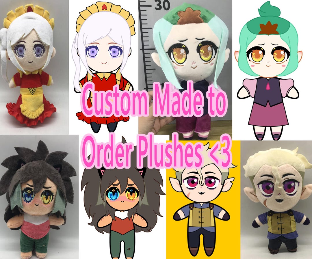Custom Plush Commissions [read Description] - Etsy