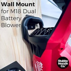 Wandhalterung für Milwaukee M18 FUEL Doppelakku-Laubbläser (2824-20)