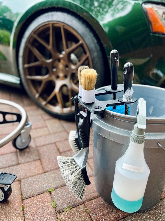 Car Detailing Wheel Brush Microfiber Wheel Tire Rim Brush Cleaning Clean  Tool