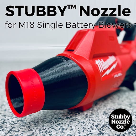 Stubby Nozzle Co. Ugello per asciugatura auto STUBBY™ per soffiatori per  foglie a batteria singola Milwaukee M18 FUEL 2724-20 e 2728-20 -  Italia