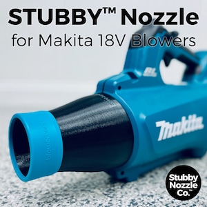 Stubby Nozzle Co. STUBBY™ Car Drying Nozzle for Makita 18V LXT Leaf Blower (XBU03Z & DUB184Z)