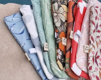 Sac à maillot mouillé étanche, tout en coton enduit dedans dehors