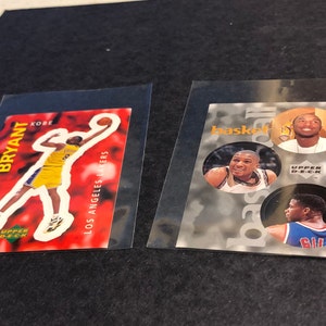 Kobe BRYANT(Lakers)1997-98 Upper deck Rare STICKER Lot of 2 Basketball Trading stickers Mint/NRMT