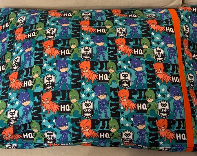 PJ Mask Standard Size Pillowcase Measuring 20 X 28 Etsy