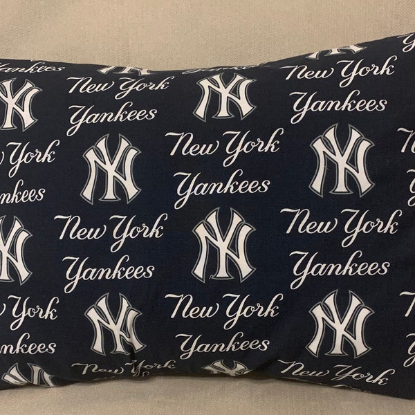 New York Yankee Pillow Case Etsy