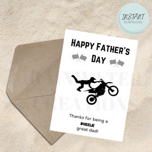 Vaderdagkaart, Crossmotorkaart, Crossmotor, Vaderdag Crossmotorkaart, Moto Vaderdagkaart, Moto Card, pdf