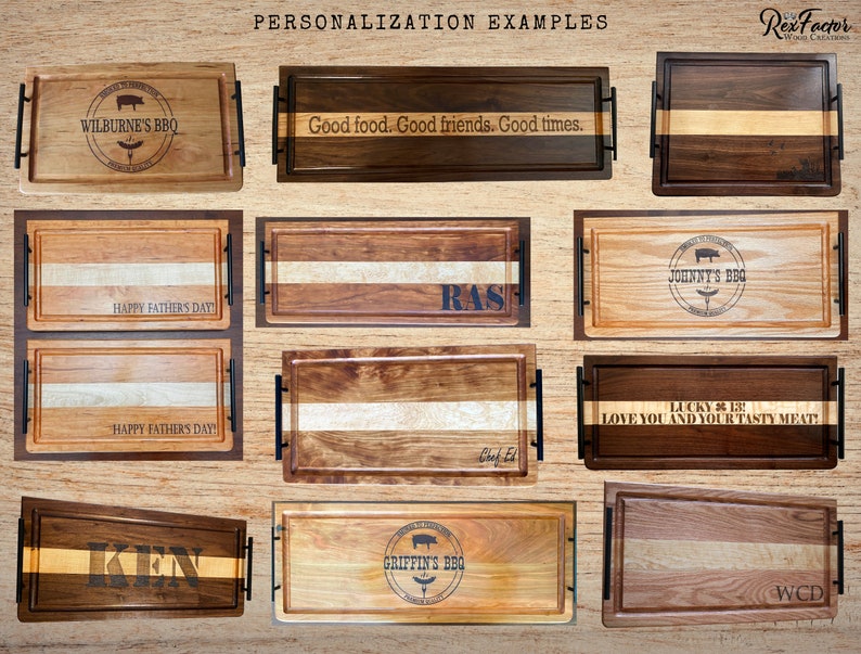 Yoder Smoker YS640 Hardwood Cutting Board / Serving Tray With Etsy