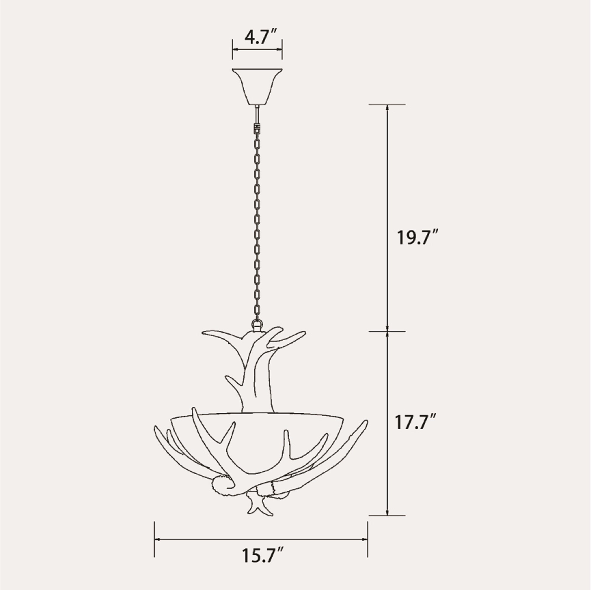 Farmhouse Antler Chandelier Lighting Country Style Chandelier Etsy