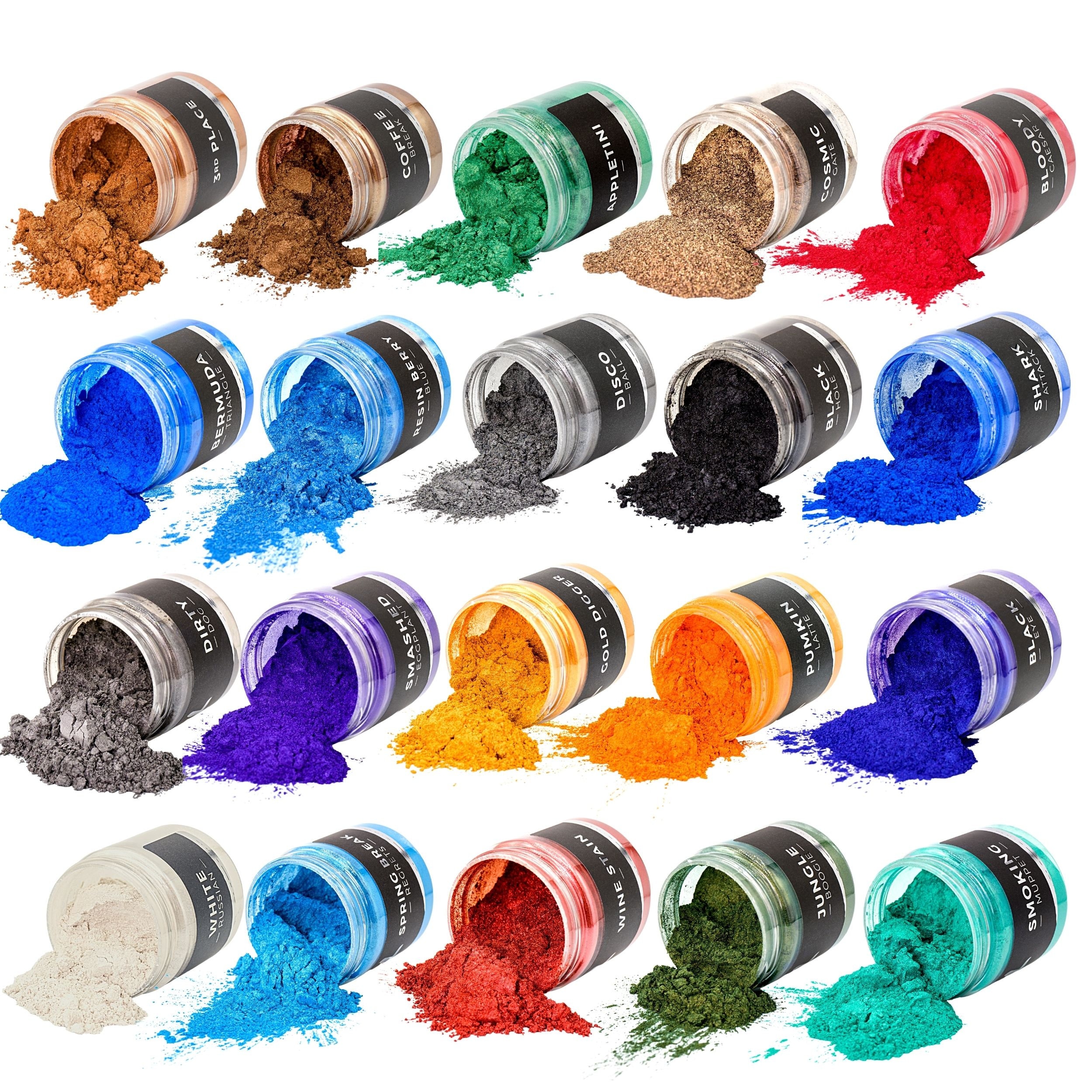 Metallic Mica Powders for Epoxy Resins CHILL PIGMENTS Etsy