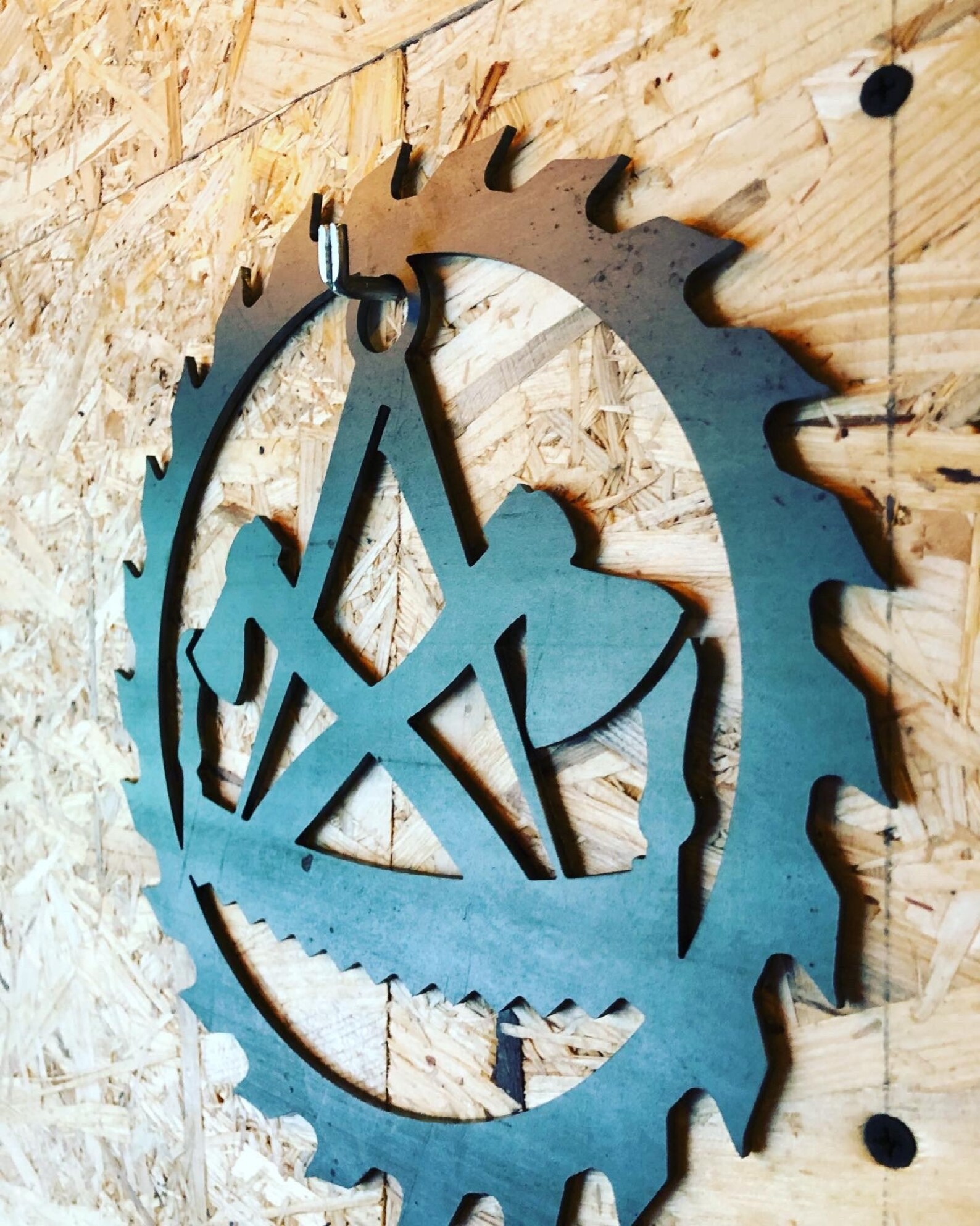 Zunftzeichen Zimmerer Sägeblatt Zimmermann Innungswappen - Etsy.de