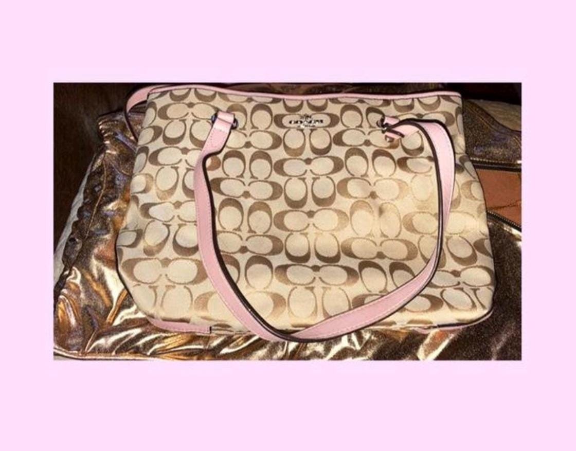 Vintage Coach Pink Purse Rare 90s- Early 2000s Authentic Y2K - Etsy