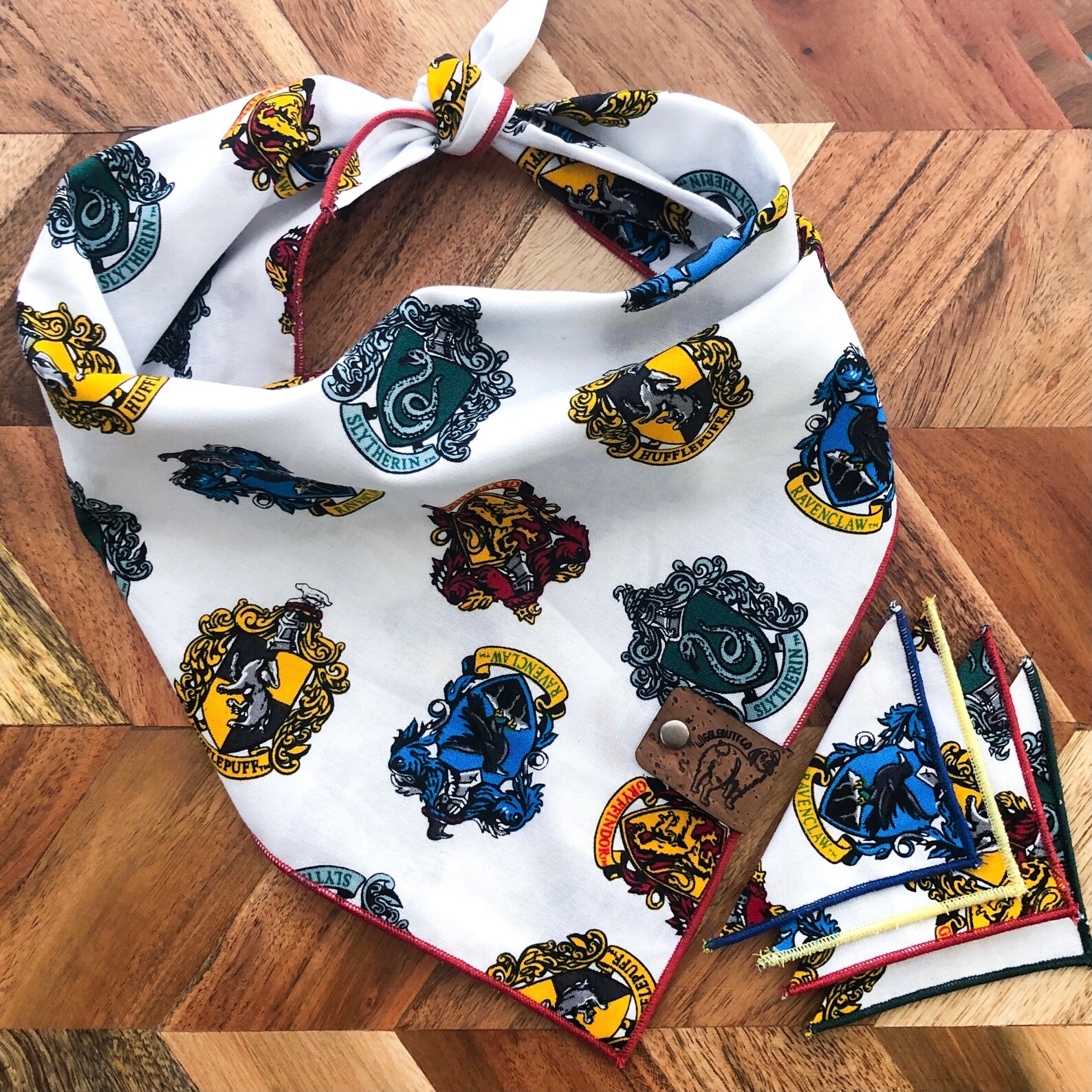 Harry Potter Dog Bandana
 Harry Pawter Dog Bandana Harry Potter House shields