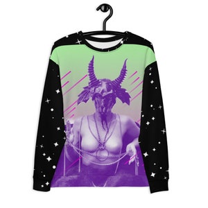 Sudadera Unisex Baphomet Darkside