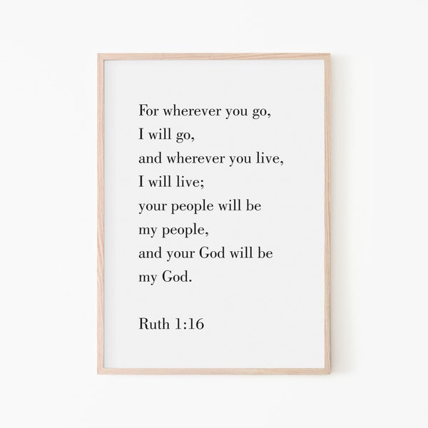 Ruth 1 16 Etsy