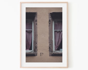 Contemporary Rustic Windows Farmhouse Print | Urban Farmhouse Home | Bohemian Wall Art | Rustic Print Living Room