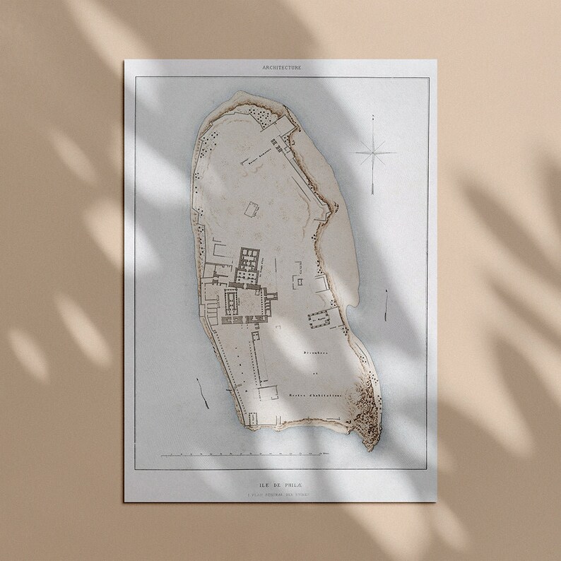 Ancient Egypt Map Topographic Map Muted Maps Old Vintage Etsy Ireland
