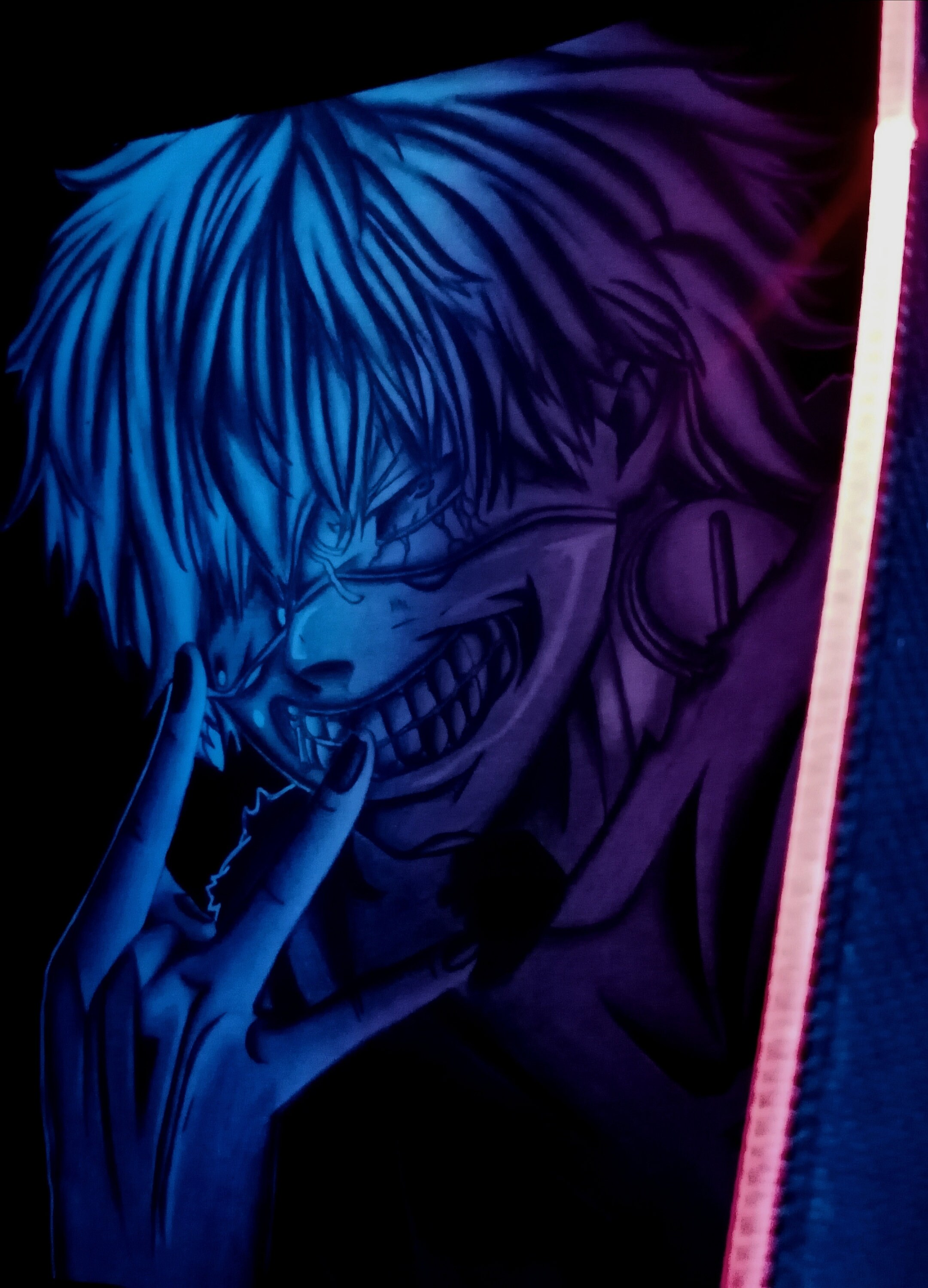 Ken Kaneki Original Pencil Drawing | Etsy