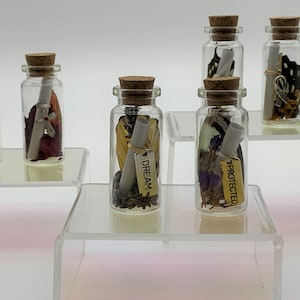 INSPIRATIONAL Butterfly WING Message / Wish bottles.....personalized and unique!!