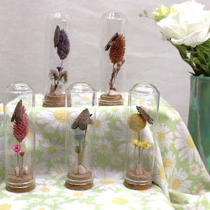 Spotted Lanternfly Glass Bottle: Handcrafted Insect Display