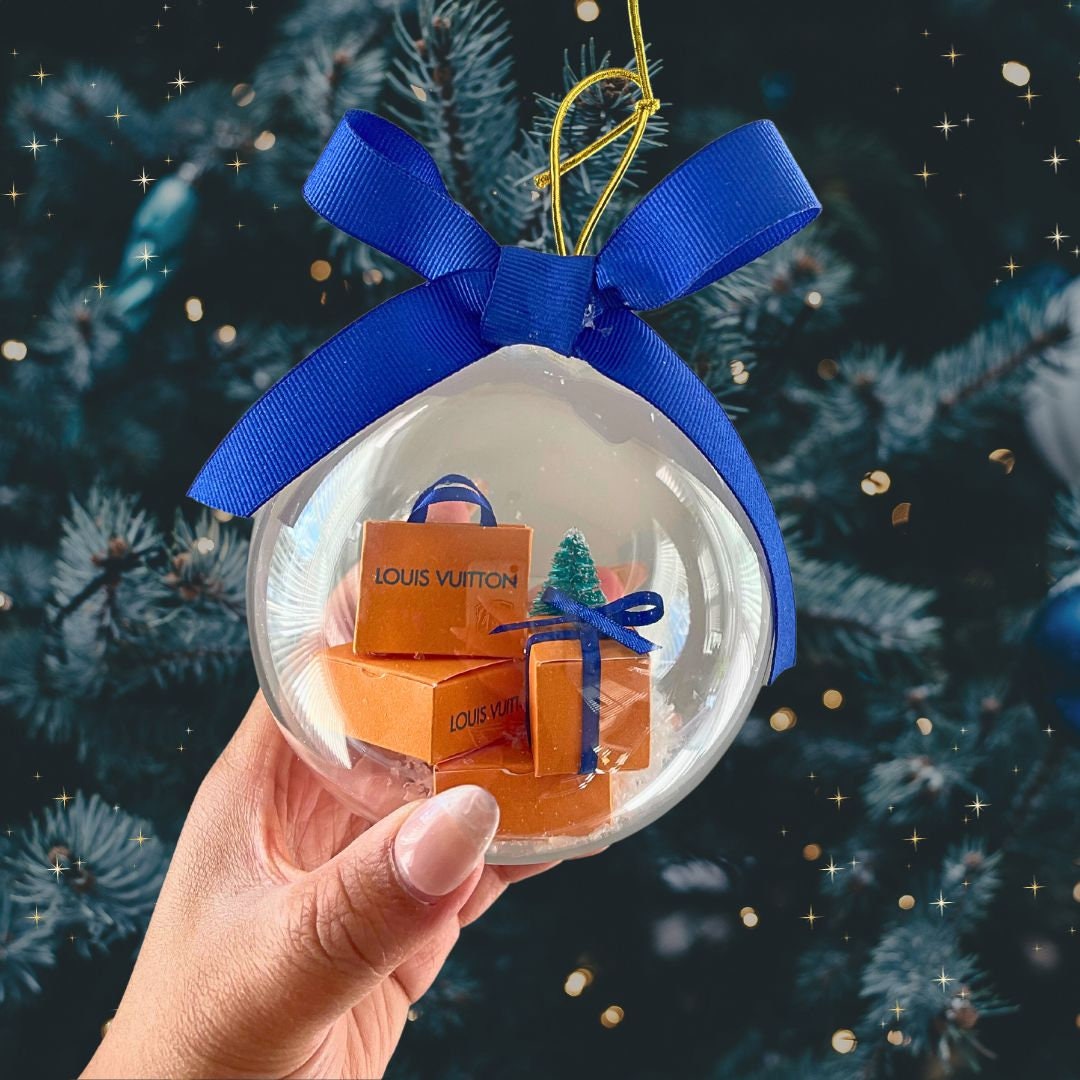 Louis Vuitton Christmas DIY Ornaments 