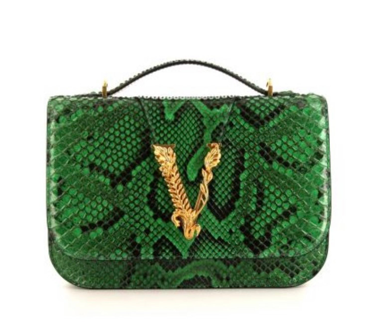 versace python bag