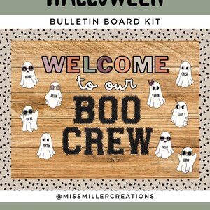 The Spooky Era: Willkommen zu unserem Boo Crew Bulletin Board Kit