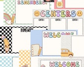 Groovy Back to School Google Slides Templates