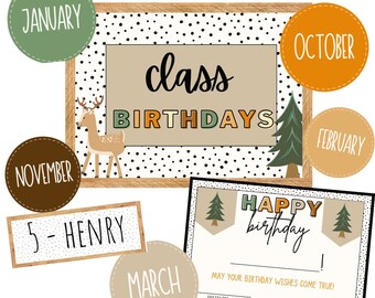 Earth Tone Classroom | Etsy