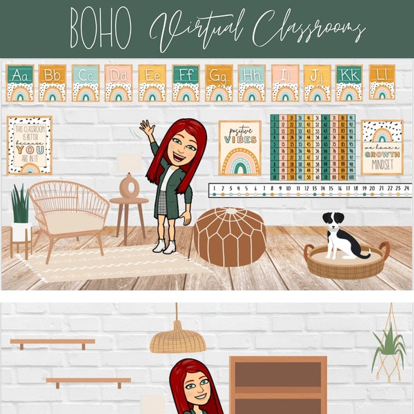 Boho Virtual Classrooms